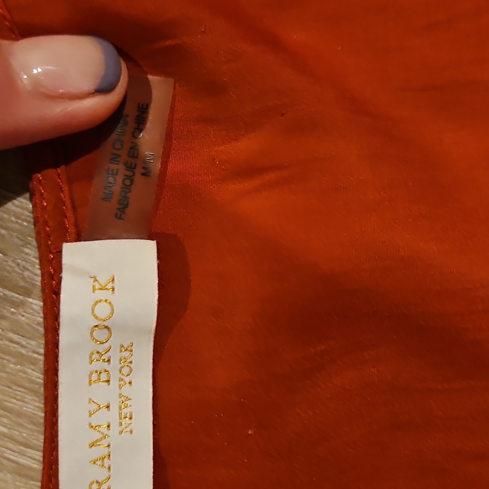 Ramy Brook Rust Colored Dress - Picture 4 of 4